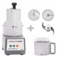 ROBOT COUPE | R 211 XL - آلة مطبخ متعددة الاستخدامات / آلة تقطيع الخضار / آلة تقطيع - 2,9 لتر - 550 واط - 1500 دورة في الدقيقة - مخرج جانبي