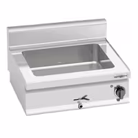 Toplovodna kupka stolna - 1,2 kW - 6x GN 1/4 - s odvodnim ventilom