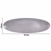 (2 adet) SELTMANN WEIDEN | Coup tabak - 440x140 mm - Gri