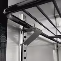 Potporna rešetka - 585x528 mm - crna - plastificirana - uklj. 4 kvačice za pričvršćivanje - za GKS630FNN