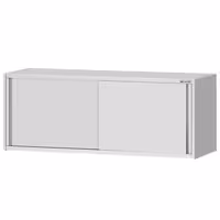 خزانة حائط ستانلس ستيل ECO - 2000x400mm - مع باب انزلاقي - ارتفاع 650 mm