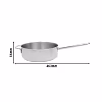 DEMEYERE | APOLLO 7 - Sautépanna utan lock - Ø 240mm - Rostfritt stål