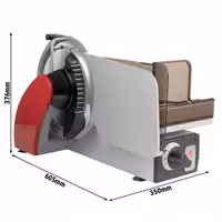 GRAEF | CONCEPT 25 – Profesionalni univerzalni sjeckalica – Oštrica: Ø 250 mm – Duljina reza: 250 mm – Crvena
