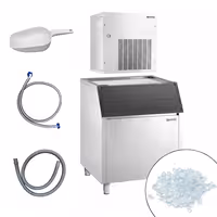 Premium Plus modularni aparat za proizvodnju pahuljastog leda – 155 kg/24 s spremnikom za pohranu leda od 200 kg