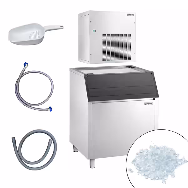 Premium Plus modularni aparat za proizvodnju pahuljastog leda – 155 kg/24 s spremnikom za pohranu leda od 200 kg