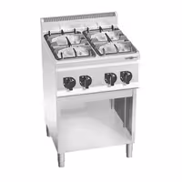 Cocina a gas - 19kW - 4 fuegos