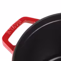 STAUB | LA COCOTTE - Cocotte - Ø 240 mm - Lijevano željezo - Crvena boja trešnje