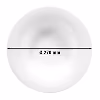 (2 adet) SELTMANN WEIDEN | Gurme Tabağı - Yuvarlak - Ø 270mm - Beyaz/Sade