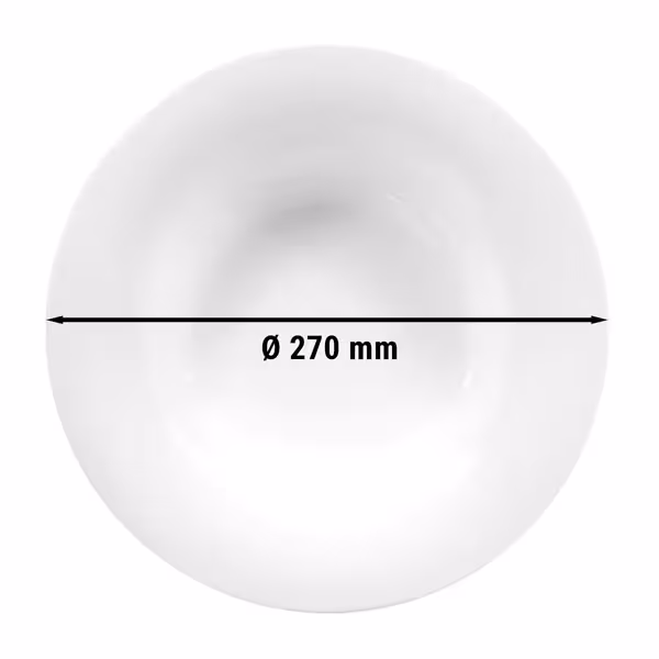 (2 adet) SELTMANN WEIDEN | Gurme Tabağı - Yuvarlak - Ø 270mm - Beyaz/Sade