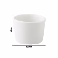(6 adet) Tatlı / Salata Kasesi - Porselen - White Delight - 230ml - yuvarlak - Ø100mm - Beyaz