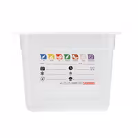 (6 komada) CAMBRO | SafeTrak – GN 1/2 polipropilenske posude – neprozirne – Visina: 200 mm