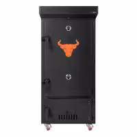 Wood-fired smoker oven with cooking and smoking function – 70 kg – incl. 4 racks
