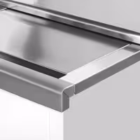 Chłodziarka skrzyniowa do butelek – 415 L – z powłoką z tworzywa sztucznego – biała