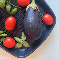Grilling Plate - 260x260mm - with foldable silicone handle