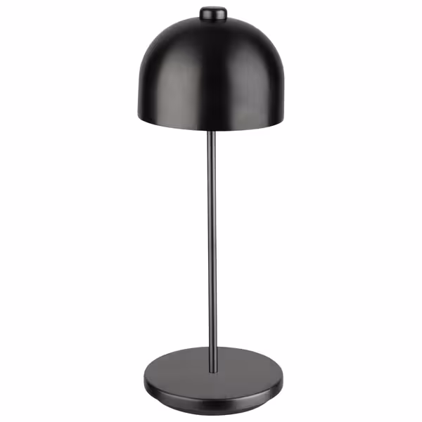 Şarj Edilebilir Masa Lambası - JOSEF MINI - 3 kademeli kısılabilir - Ø110x300mm - Siyah
