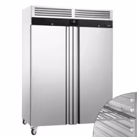Szafa mroźnicza PREMIUM – stal nierdzewna – GN 2/1 – 1350 L – z 2 drzwiami