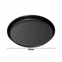 Pleh za pizzu - crni čelik - Ø 280 mm