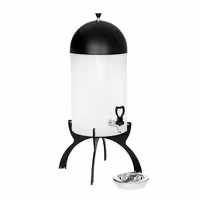 Milk Dispenser - Black - incl. drip tray