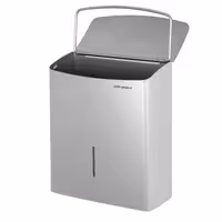 AIR-WOLF | Contenitore per rifiuti igienici - 10 L - Acciaio inox