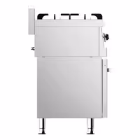 Fogão a gás - 19,6kW - 6 queimadores - com armário baixo - 3 portas