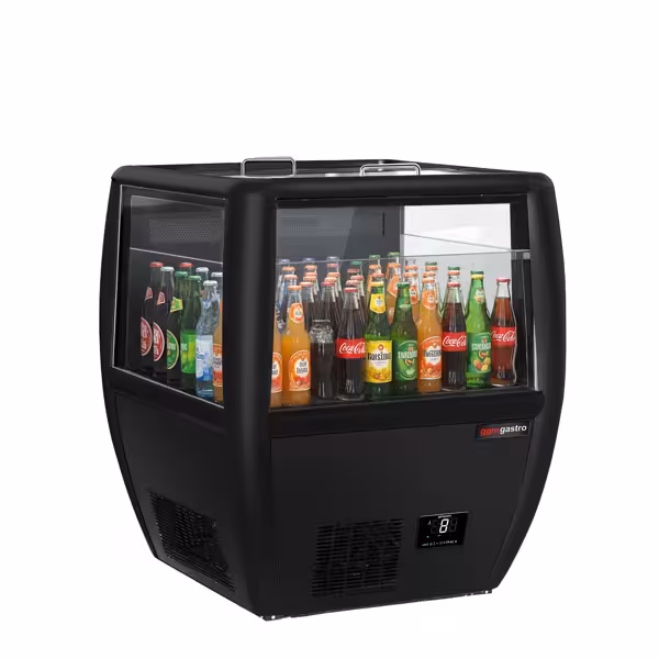Chłodziarka impulsowa - 772x833mm - 87L - z przesuwną pokrywą szklaną