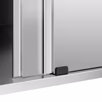 خزانة عمل ستانلس ستيل KOPENHAGEN ECO - 1200x600mm - أبواب منزلقة