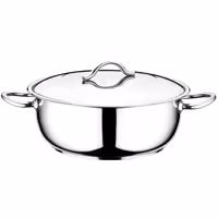 Lonac – nehrđajući čelik – Ø 340 mm – 10 litara – visina: 120 mm