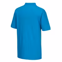 Men’s Cotton Polo Shirt - Sky Blue - Size: S