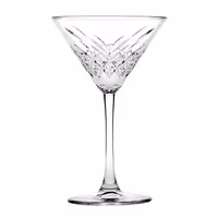 (12 pcs) Martini glass - TIMELESS - 230 ml - Clear