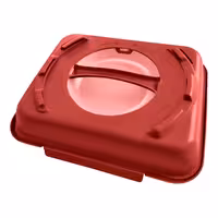 (20 kom) Menubox (višekratni) - 600 ml - 2-dijelna - 240x190x90 mm - sa stapanjem - himbeerrot/altrosa