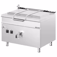 A gas Marmitta professionale / Pentola industriale - 250l - 30kW - Riscaldamento indiretto - con allacciamento idrico