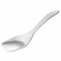 (6 pcs) Serving Spoon PREMIUM - Length: 265mm - Melamine - White