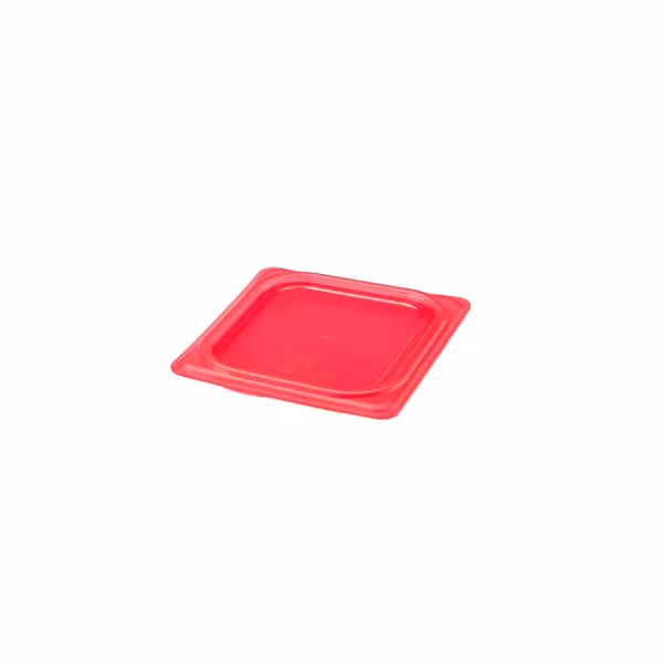 (6 szt.) CAMBRO | Pokrywa GN 1/6 SafeTrak – polipropylen – czerwona
