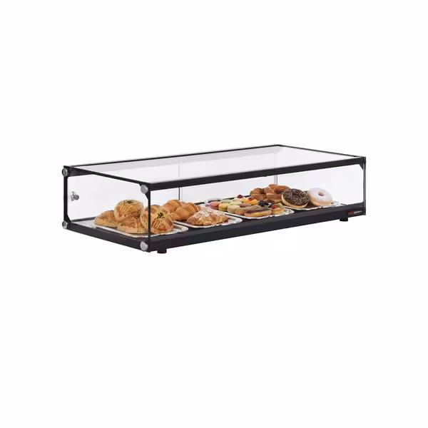 Pöytämallinen kylmävitriini - 900x400 mm - musta