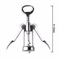 (12 szt.) Korkociąg Bar Professional – 150 mm – srebrny