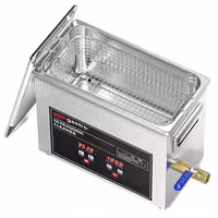 Ultrazvučni čistač – 6,5 litara – 180 W ultrazvučne snage – s odvodnim ventilom