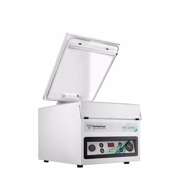HENKELMAN | MINI JUMBO - Komorna vakuumska ambalažna sprava - 4 m³/h - 100 W - Digitalna