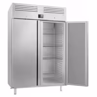 Szafa mroźnicza ze stali nierdzewnej PREMIUM PLUS – GN 2/1 – 1240 litrów – dwudrzwiowa