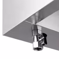 Profesionalna kutijasta napa - dubina 1100 mm - s filtrom i s rasvjetom