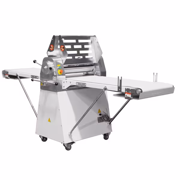Profesionalni stroj za razvlačenje tijesta - samostojeća izvedba - 750 W - duljina trake 2400 mm