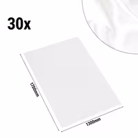 (30 pcs) Damask Tablecloth Porto - Sateen Weave - 130x170cm - White
