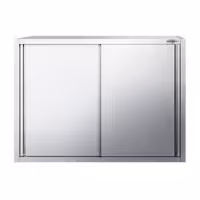 خزانة حائط ستانلس ستيل PREMIUM - 1200x400mm - مع باب انزلاقي - ارتفاع 1000 mm