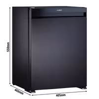DOMETIC | Minibar Refrigerator - ALPHA A40S - 405 mm - 40 liters - with 1 door & left-hand door hinge