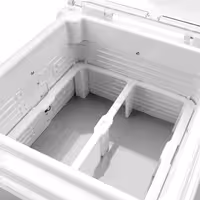 Countertop Ice Cream Display Freezer - 495mm - Static cooling - for 2 x 5 litres Napoli pans