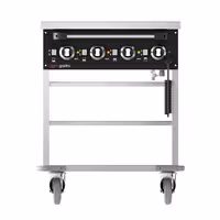 Toplovodna kupka grijana kolica - 4 kW - 4x GN 1/1 - odvojena regulacija temperature po bazenu