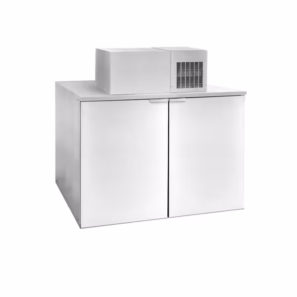 Rashladni ormar hladnjak za pivske bačve s ugrađenim agregatom (monoblok) - 4x50 l bačve - 1100 x 1000 mm