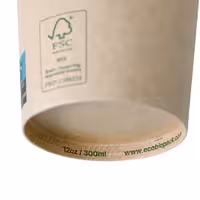 (1000 pcs) Reusable Lid - Transparent - fits 300ml Deli Cup