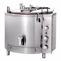 Plinski Kotao za kuhanje - 400 l - 45 kW - Indirektno grijanje - s priključkom za vodu