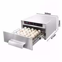 Sterilizator pentru cuțite și ouă – 55 W – pentru 30 de ouă sau 17 cuțite
