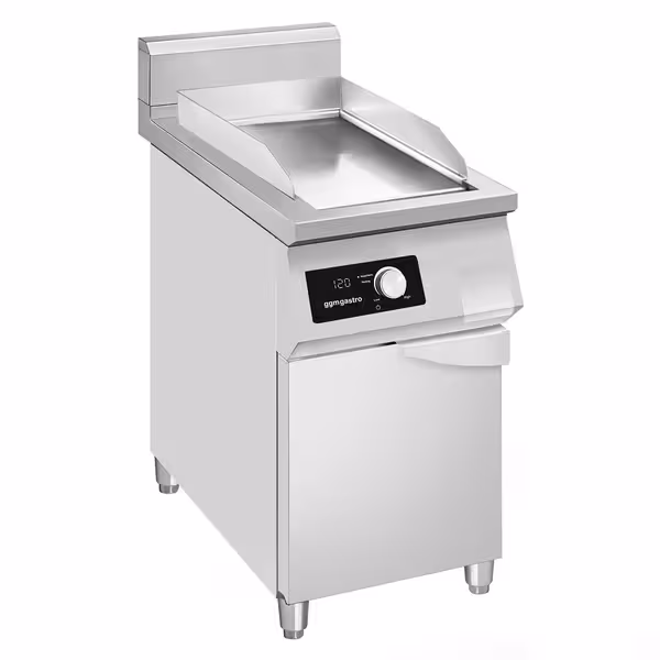 Indukciós rostlap - 5 kW - Sima - álló - Ipari
